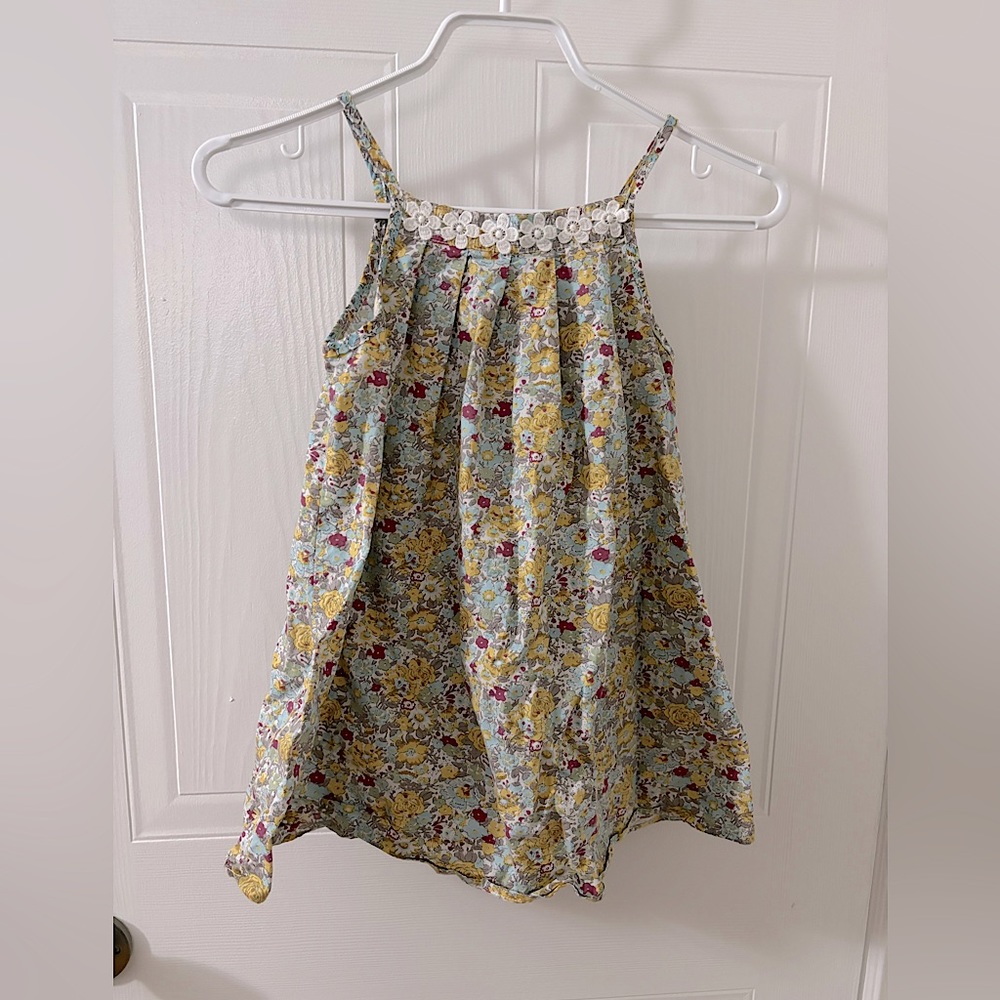 Girls floral summer dress